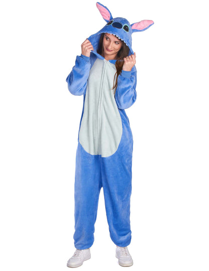 Žensko modro nezemeljsko bitje kostum