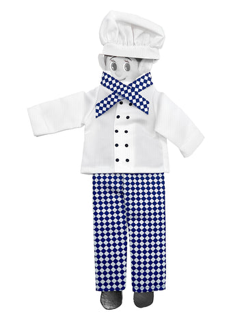 4-delni kuharski kostum za nagajivo vilinsko punčko