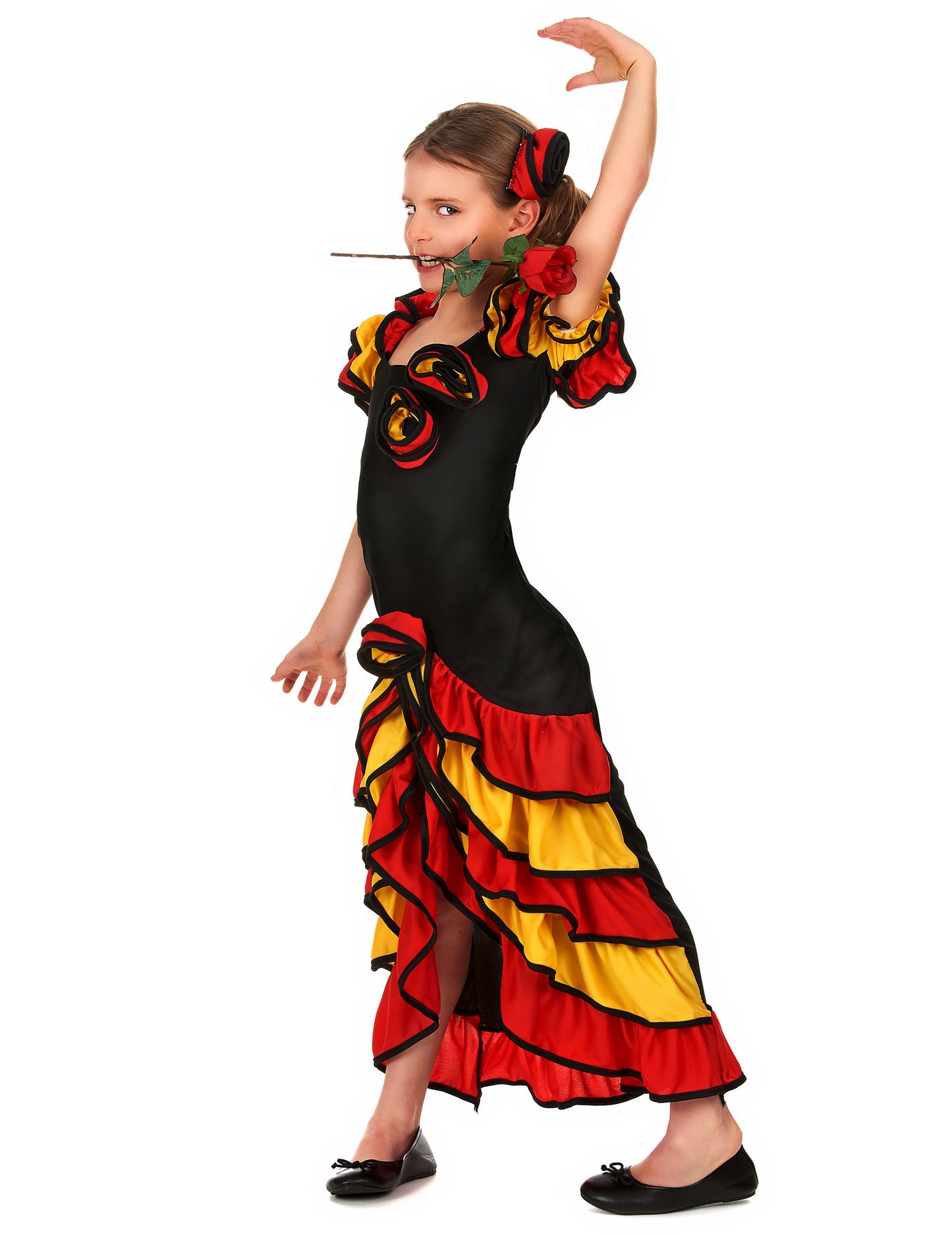 Španska plesalka kostume dekle