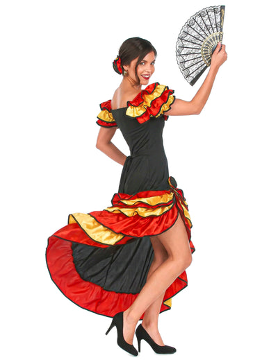 Flamenco ženska plesalka kostum