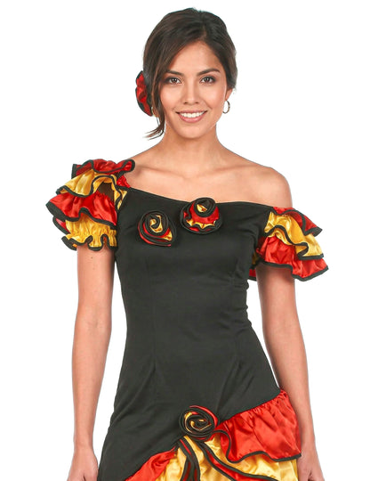 Flamenco ženska plesalka kostum