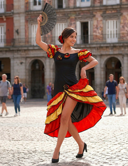 Flamenco ženska plesalka kostum