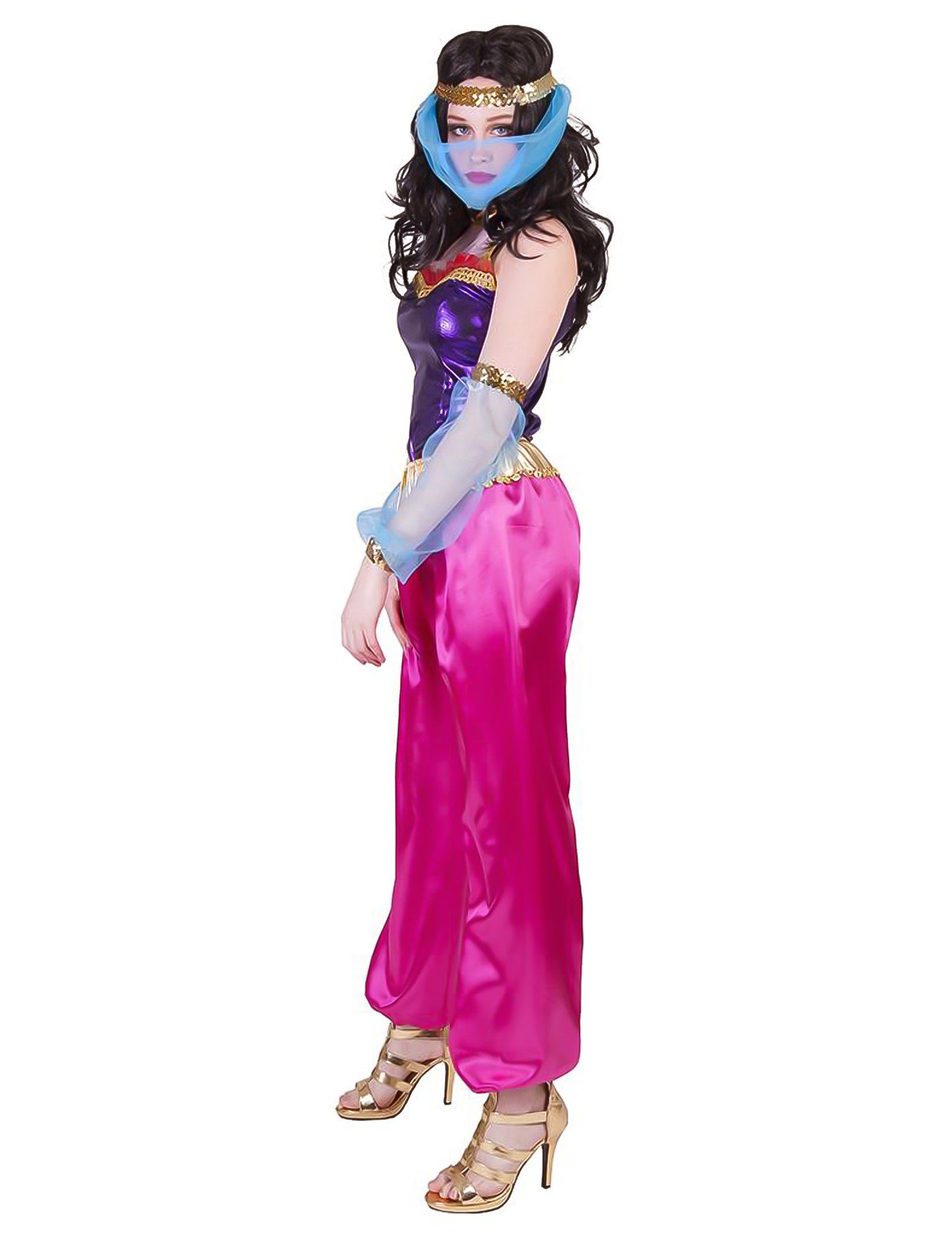 Oriental Dancer Costume z žensko glavo