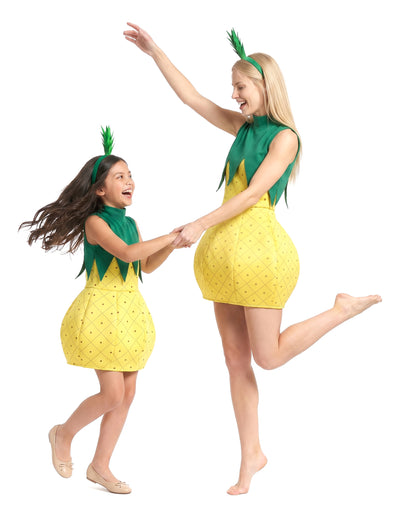 Kostum sadni duo ananas mama in hči