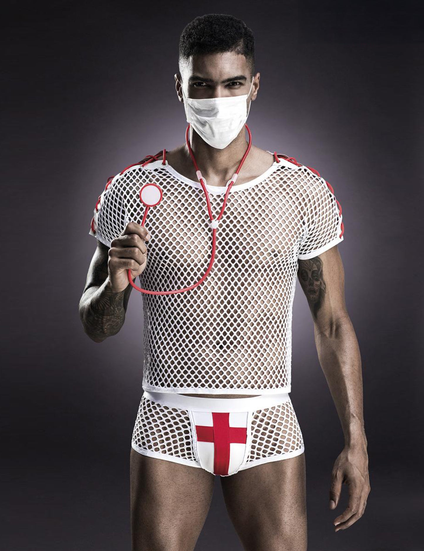 Déguisement de Docteur Sexy Luxe pour homme