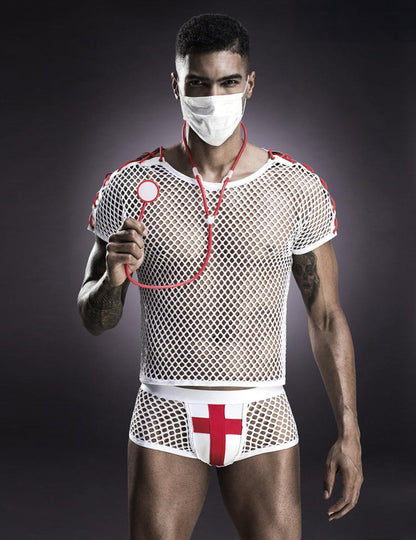 Déguisement de Docteur Sexy Luxe pour homme