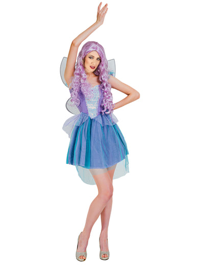 Déguisement de fée violette femme
