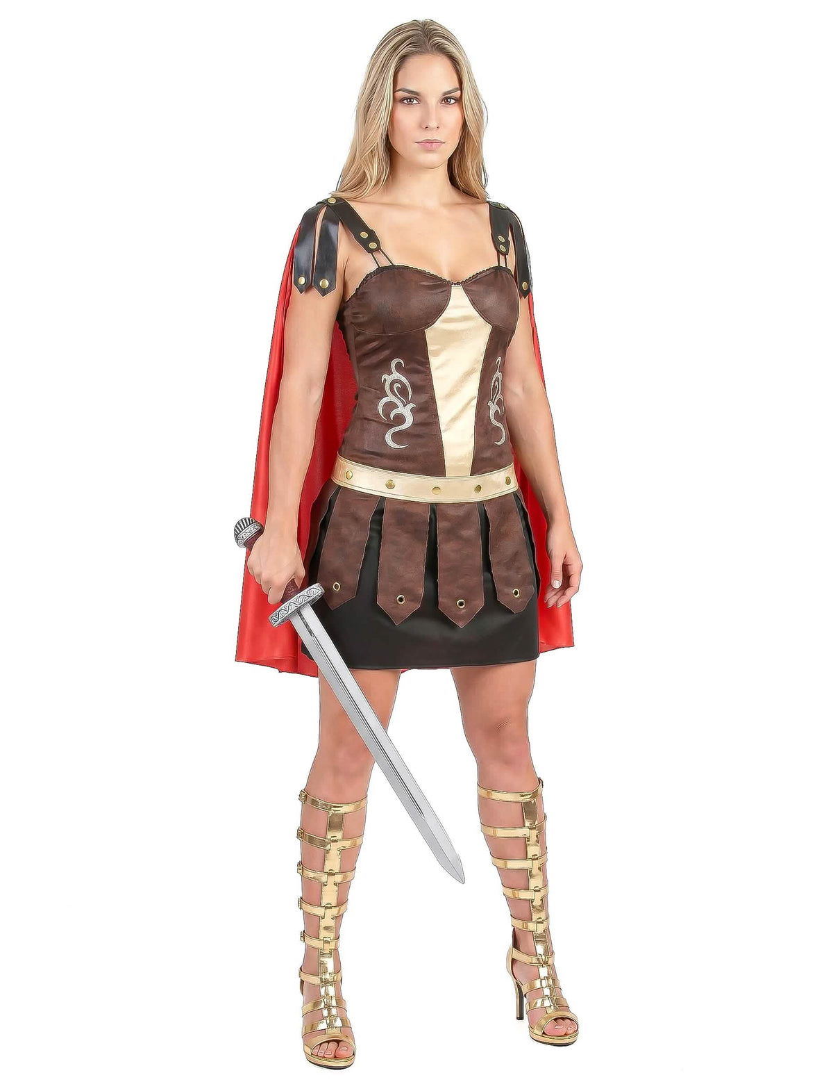 Kostumova ženska rimskega gladiatorja