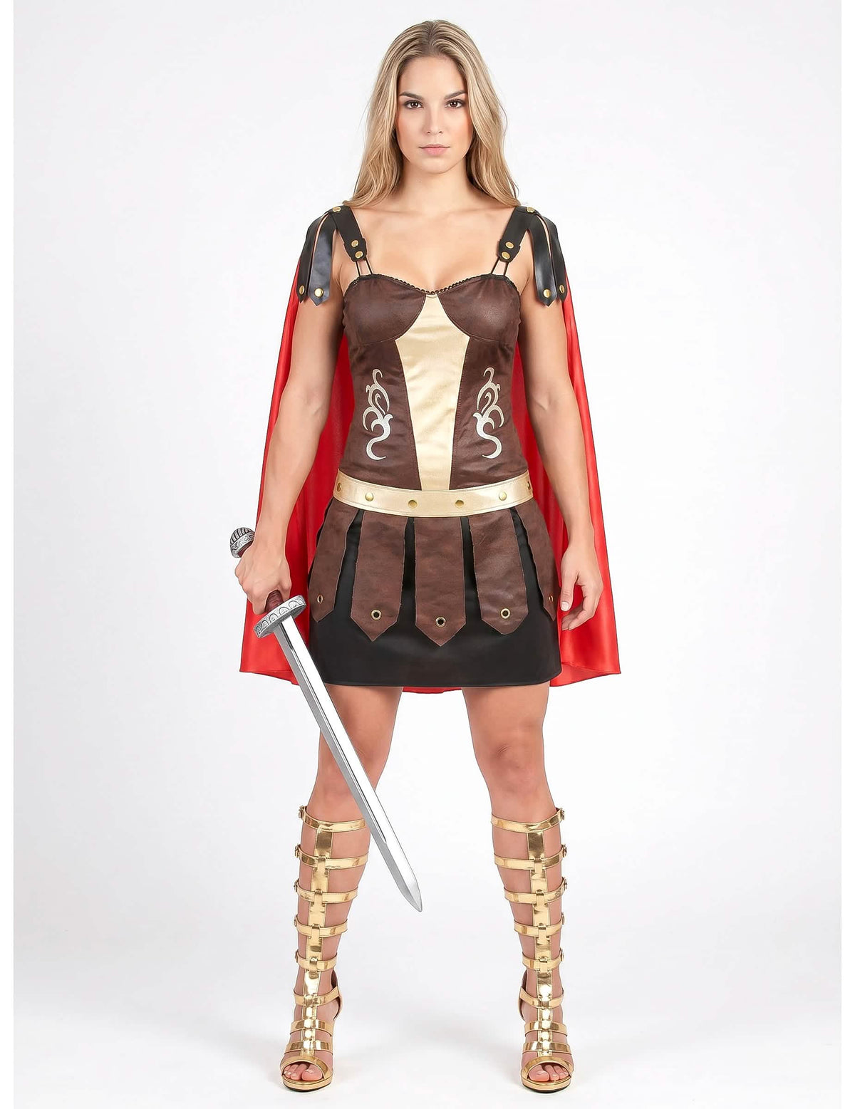 Kostumova ženska rimskega gladiatorja