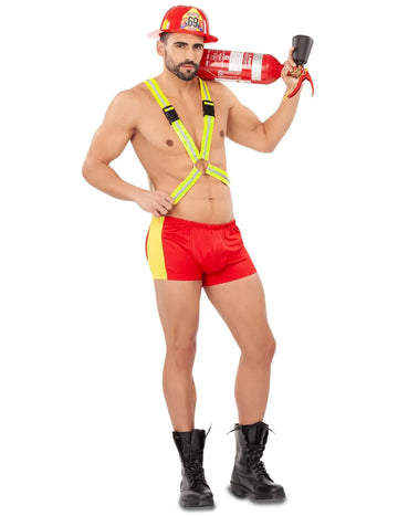 Seksi gasilni kostum za moške