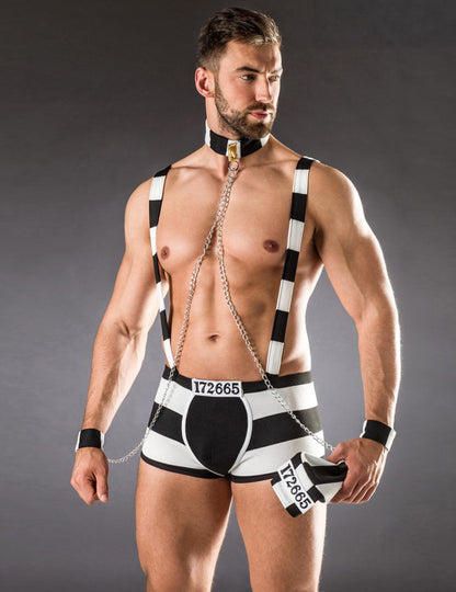 Déguisement de Prisonnier Sexy Luxe pour homme