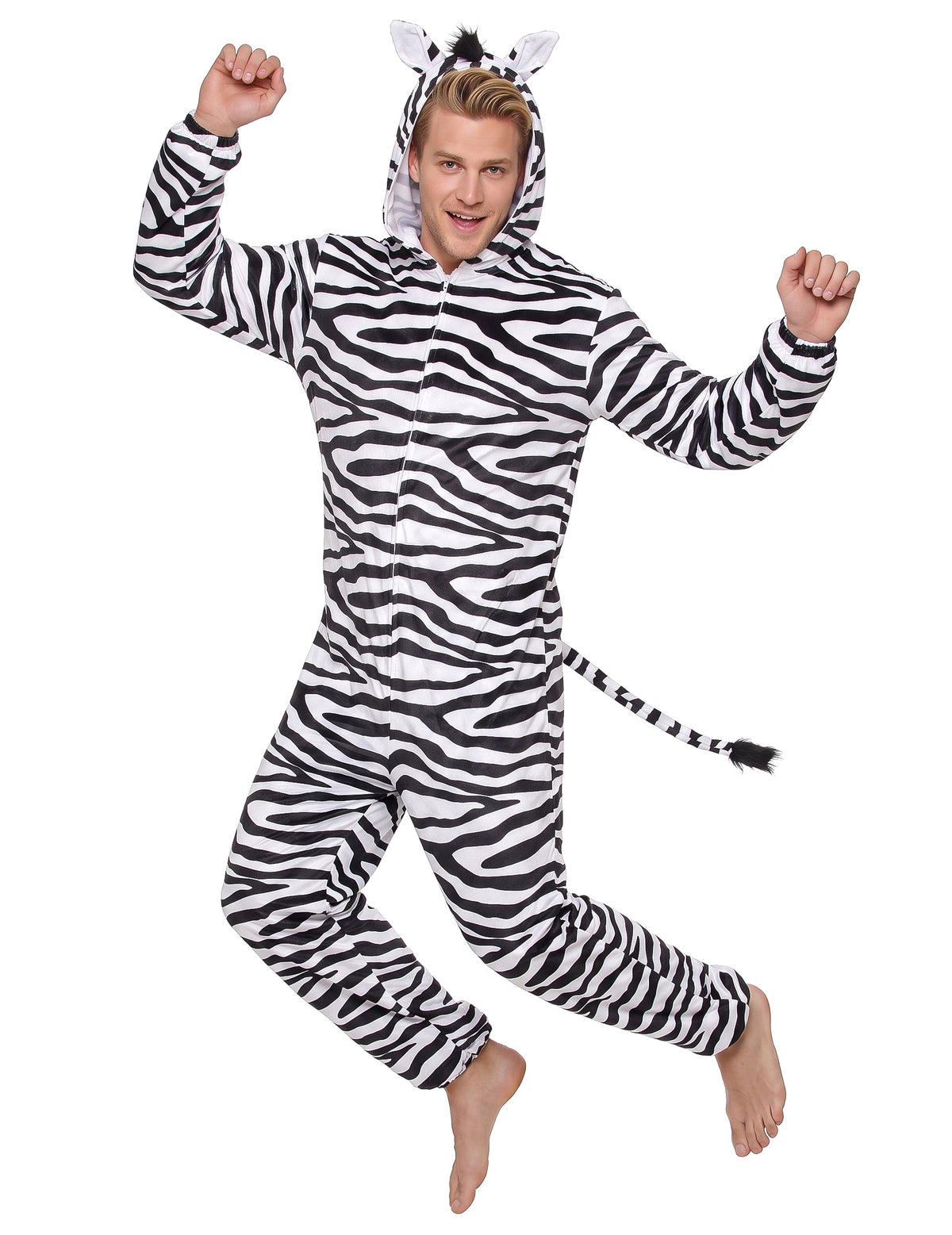 Moški kostum zebra