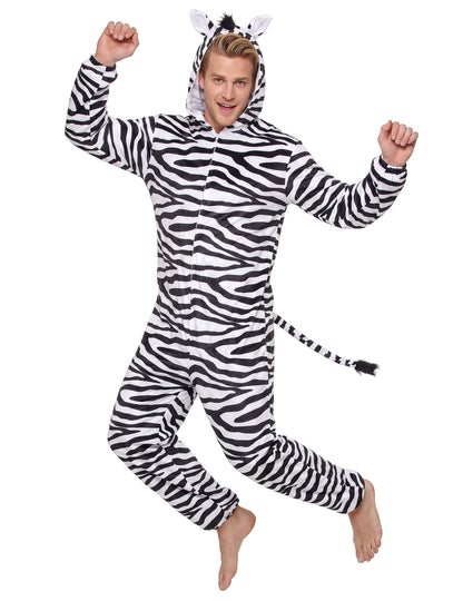 Moški kostum zebra