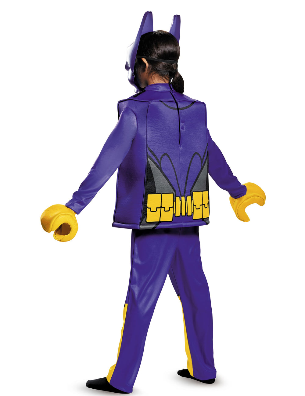 Vue de dos du déguisement deluxe Batgirl LEGO Movie pour enfant