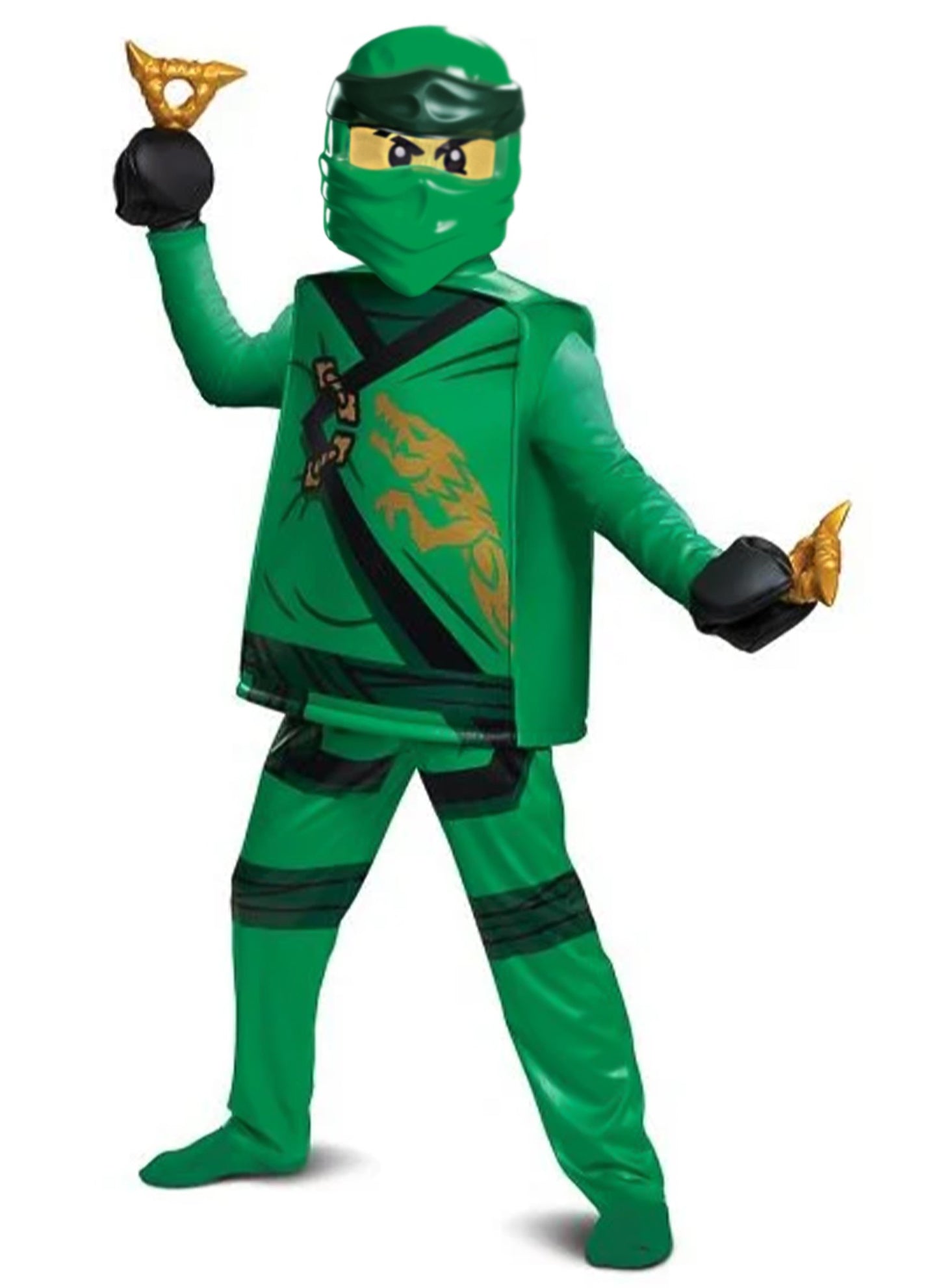 Deluxe Lloyd Ninjago kostum - LEGO otrok