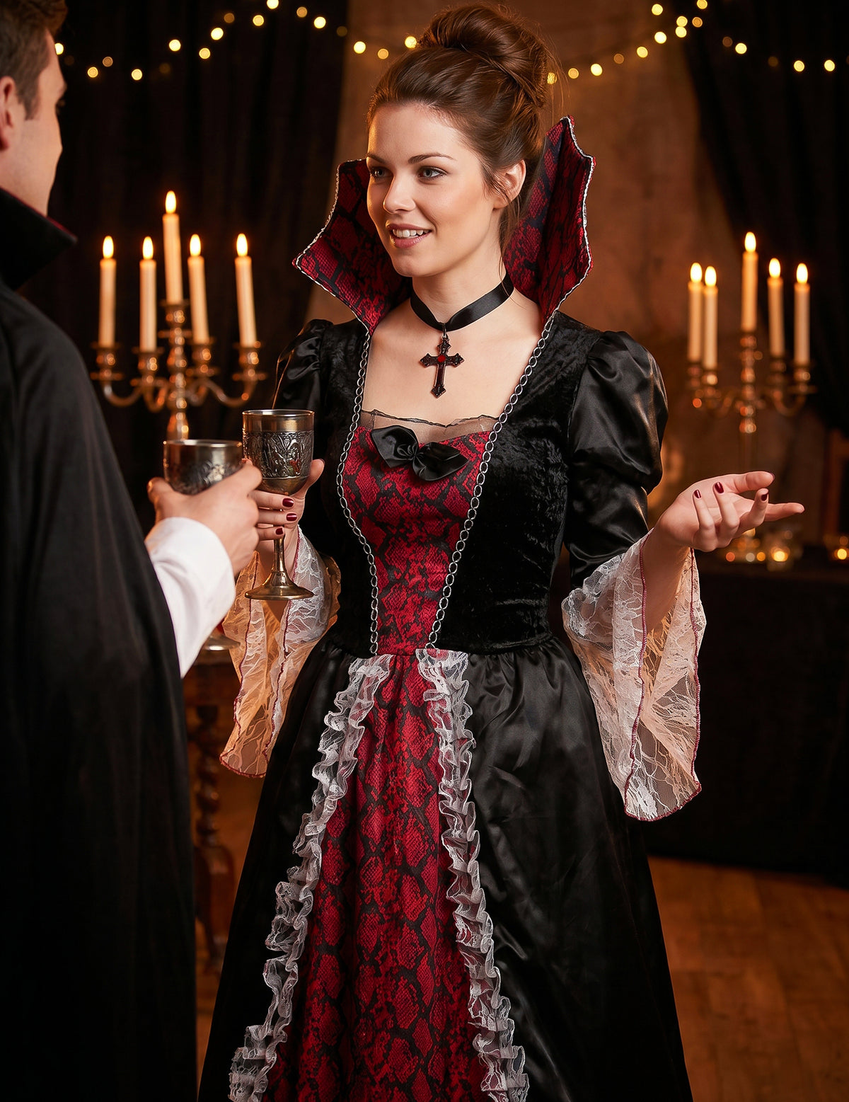Deluxe Vampire Baroque Woman Costume