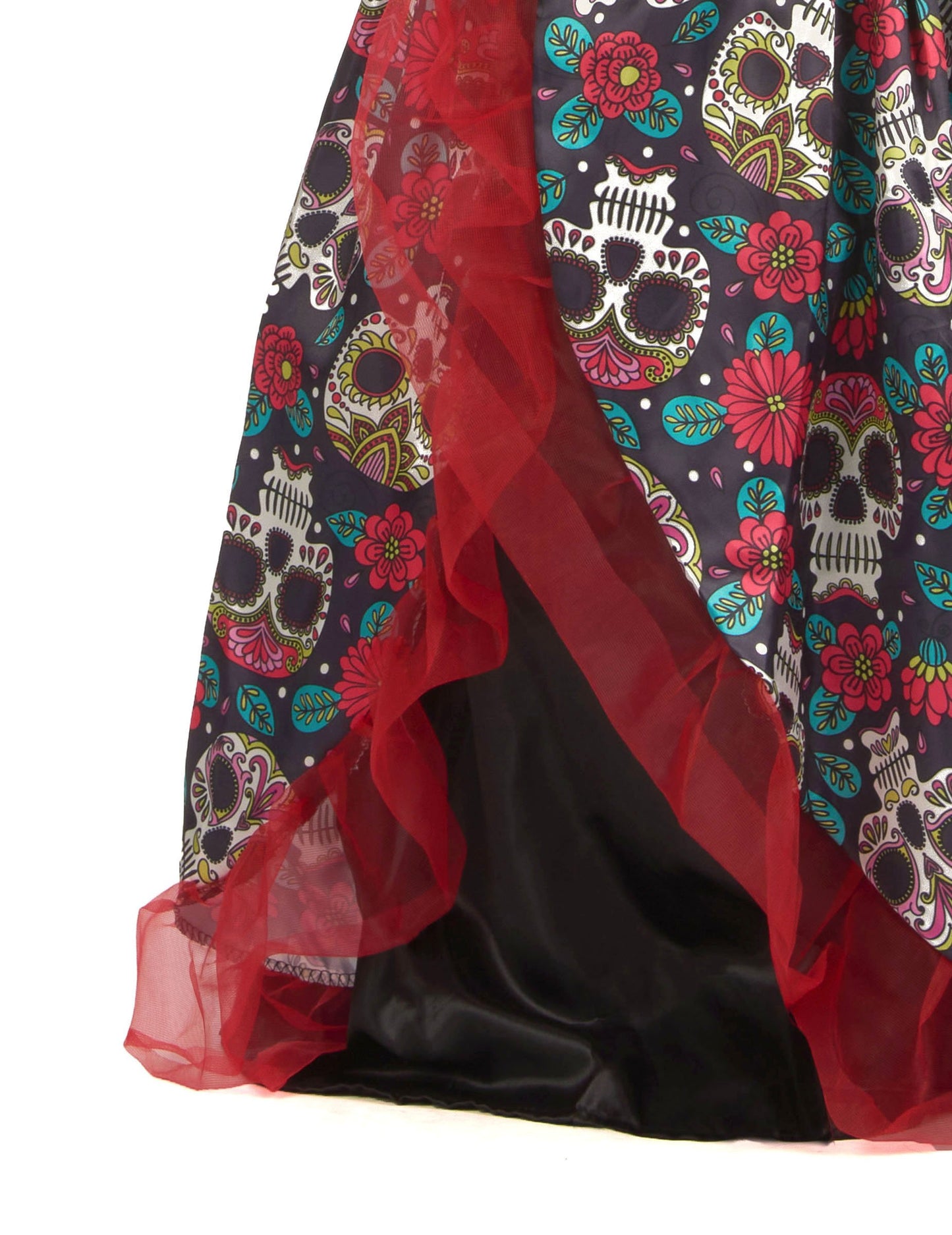 Dia Obloge of Los Muertos Flowery Girl