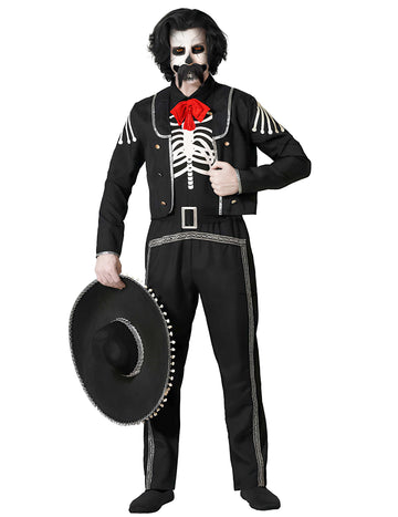 Dia de los muertos kostum za moške