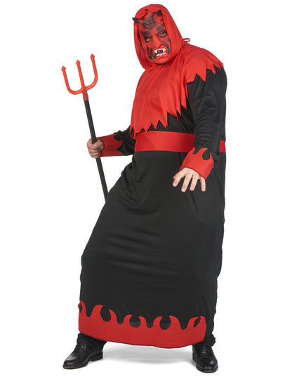 Hudič kostum Halloween velike velikosti človek