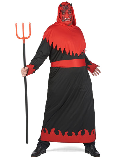 Hudič kostum Halloween velike velikosti človek
