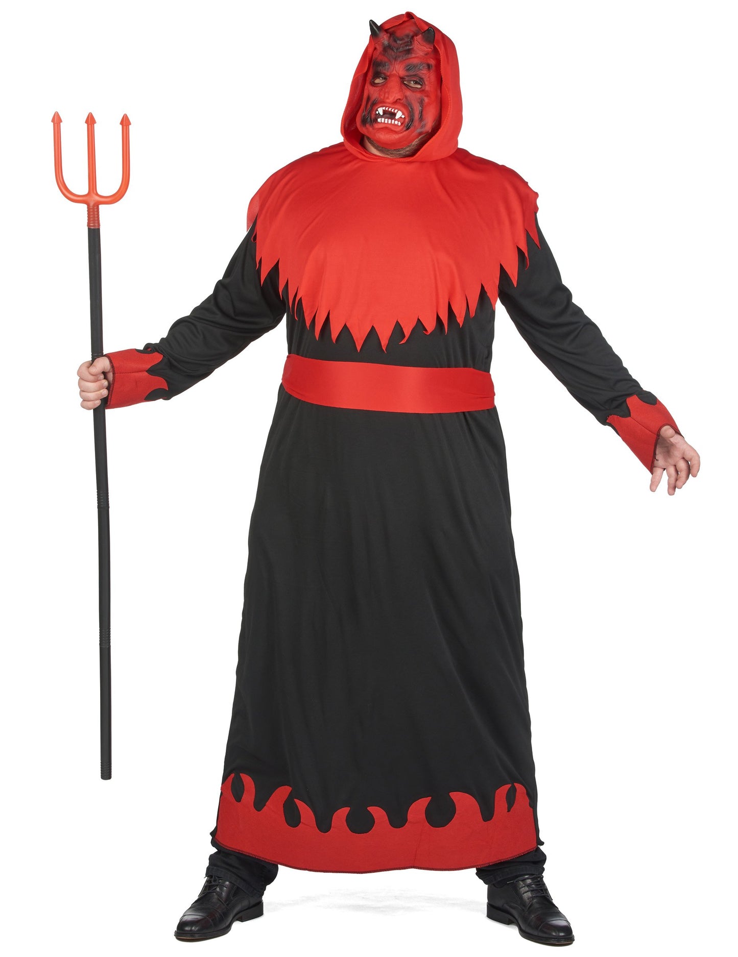 Hudič kostum Halloween velike velikosti človek