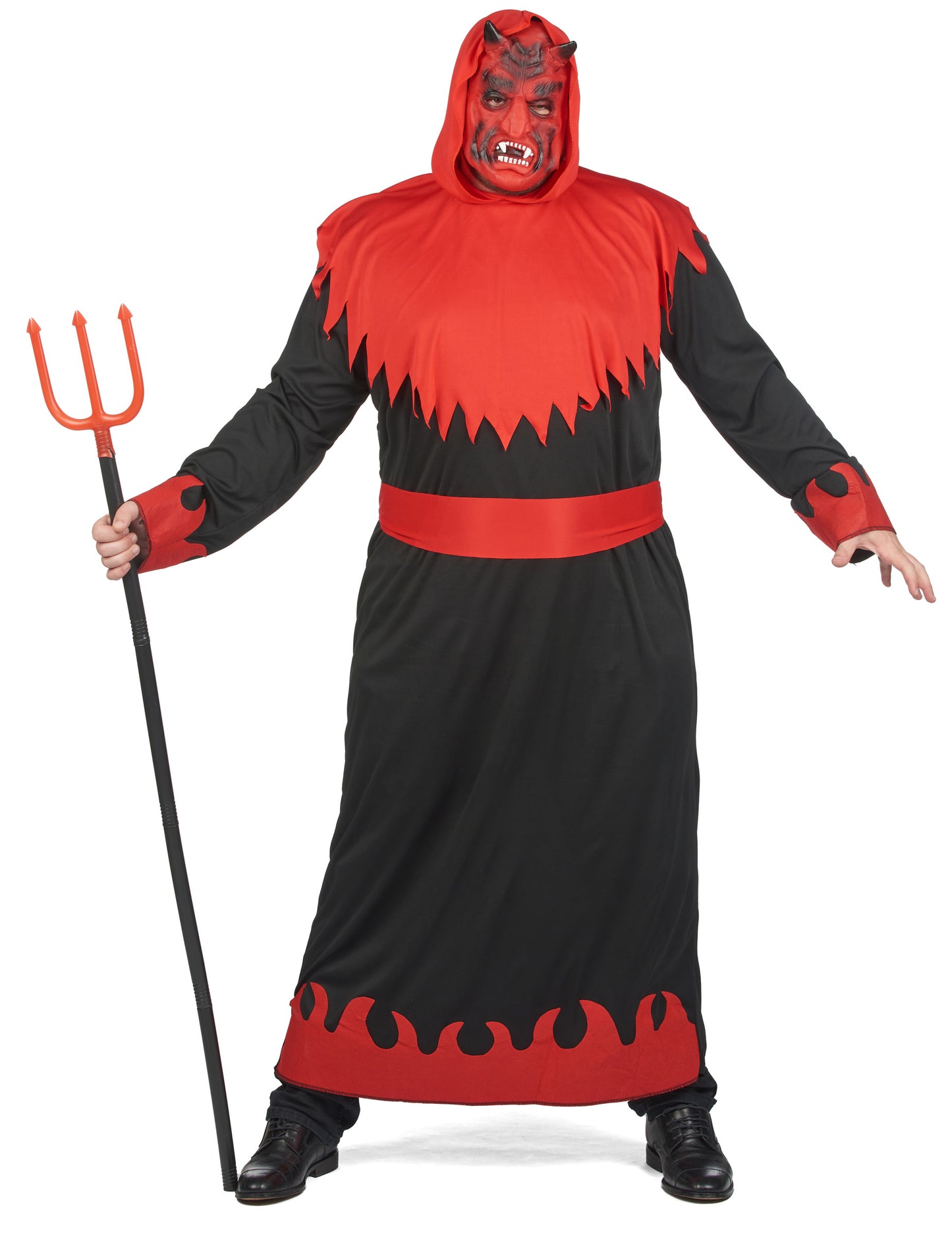 Hudič kostum Halloween velike velikosti človek