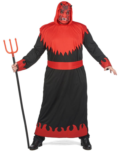 Hudič kostum Halloween velike velikosti človek