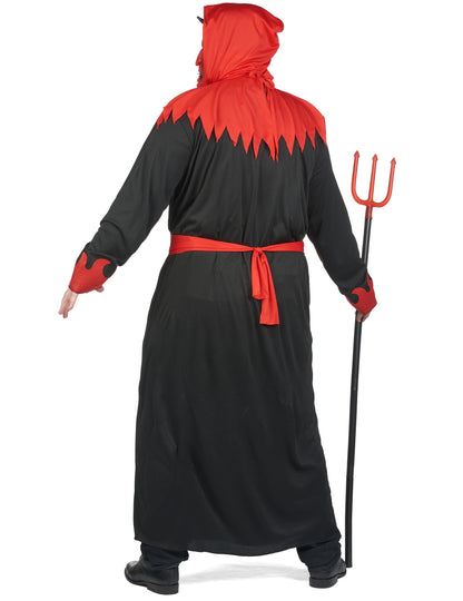 Hudič kostum Halloween velike velikosti človek