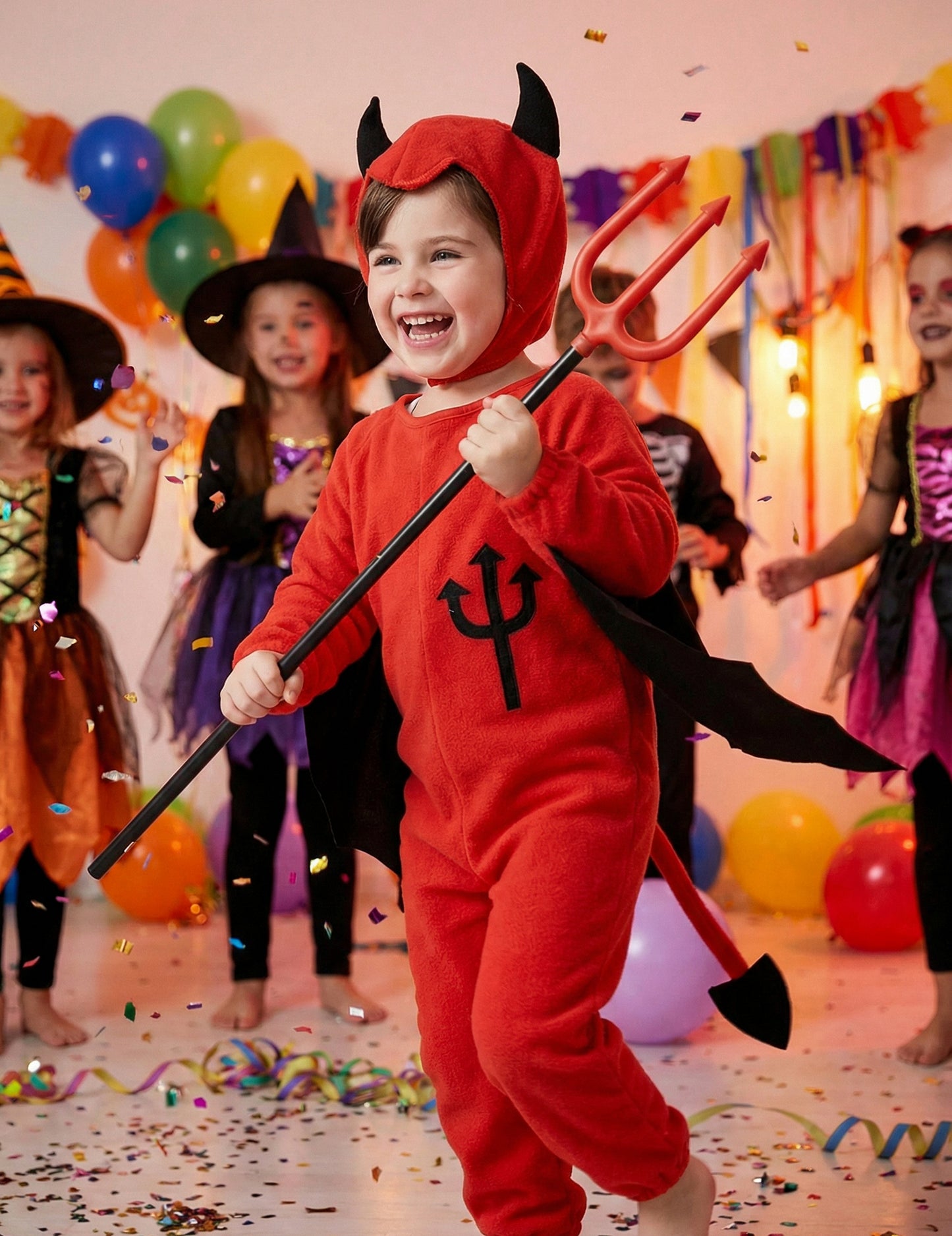 Halloween Red Devil kostum