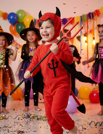 Halloween Red Devil kostum