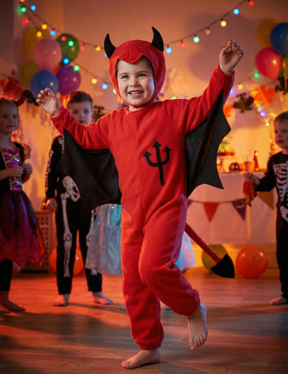 Halloween Red Devil kostum