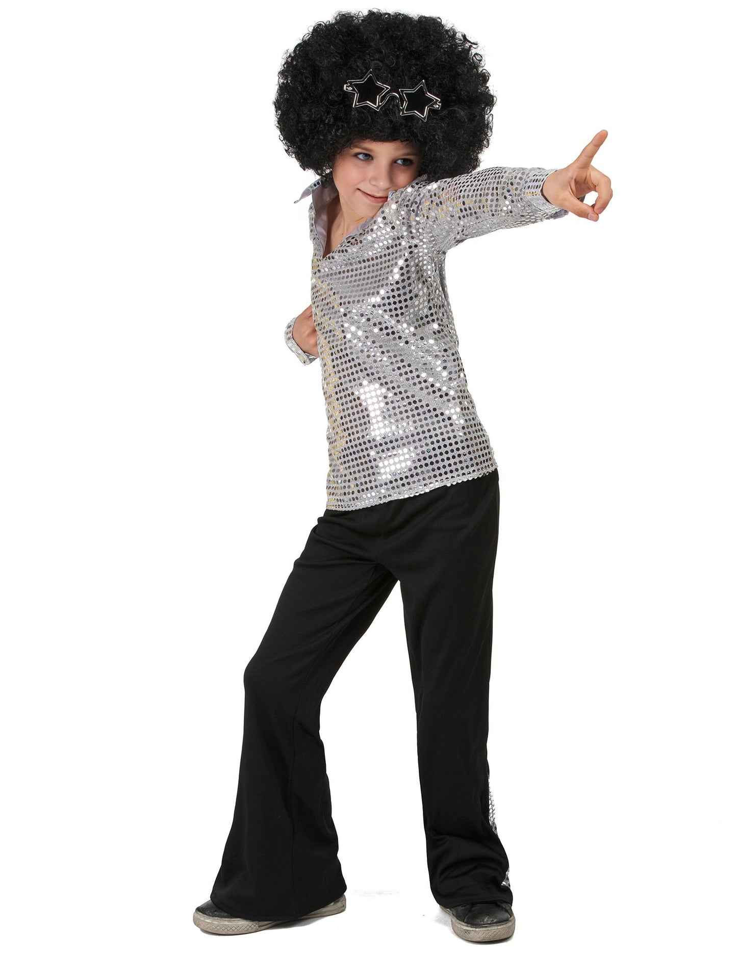Silver disco kostumski dvojček