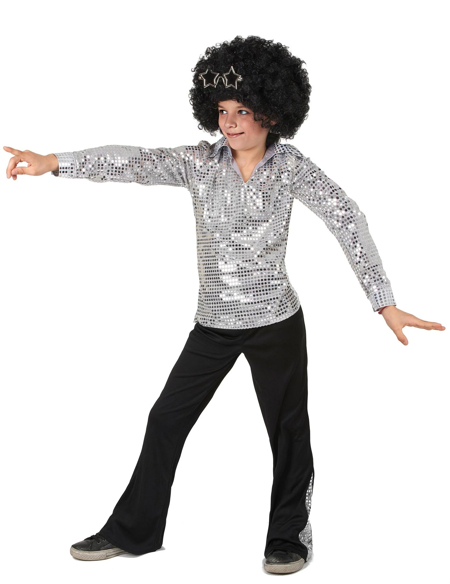 Silver disco kostumski dvojček