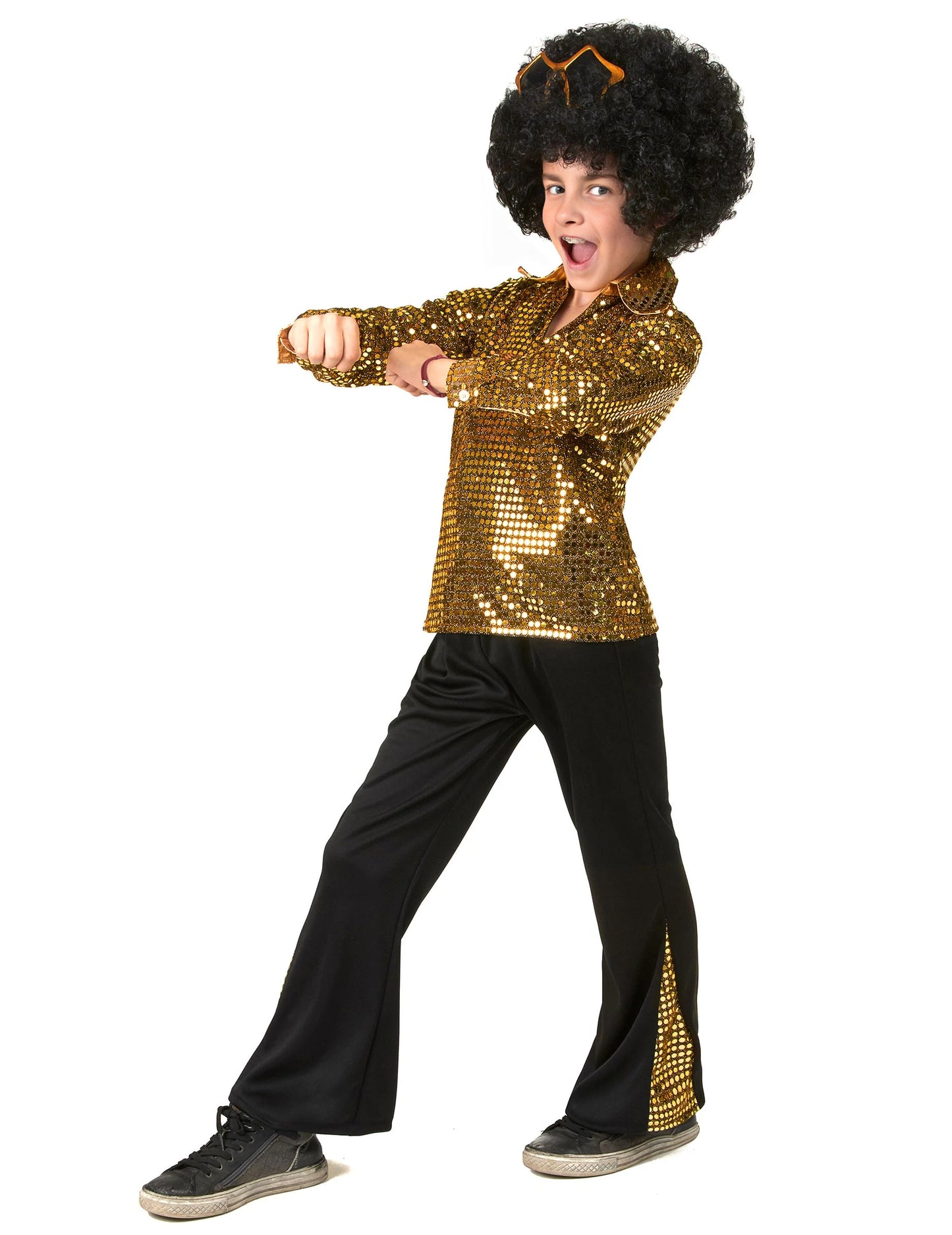 Disco Gold Discho Sequins Boy
