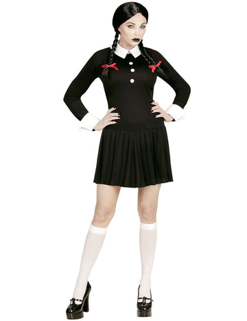 Ženska gotska šolarska kostum