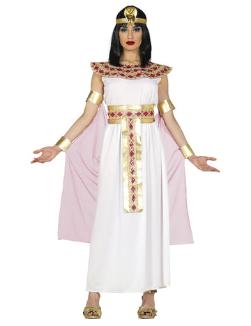 Egipčanska preobleka roza in zlata ženska