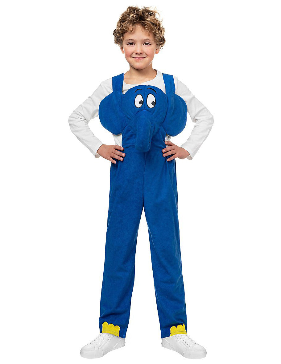 Déguisement éléphant Die Maus pour enfant bleu