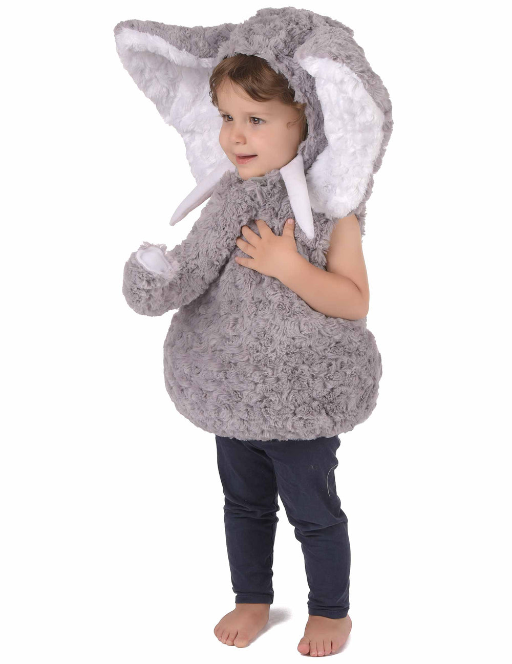 Vue de profil du déguisement d'éléphant pour enfant