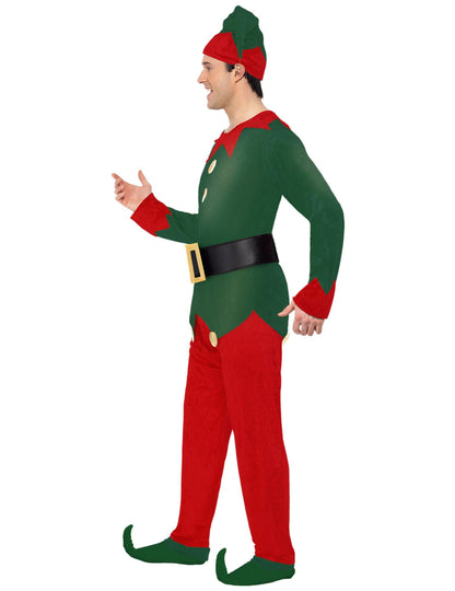 Kostum bicolor elf za moške božič