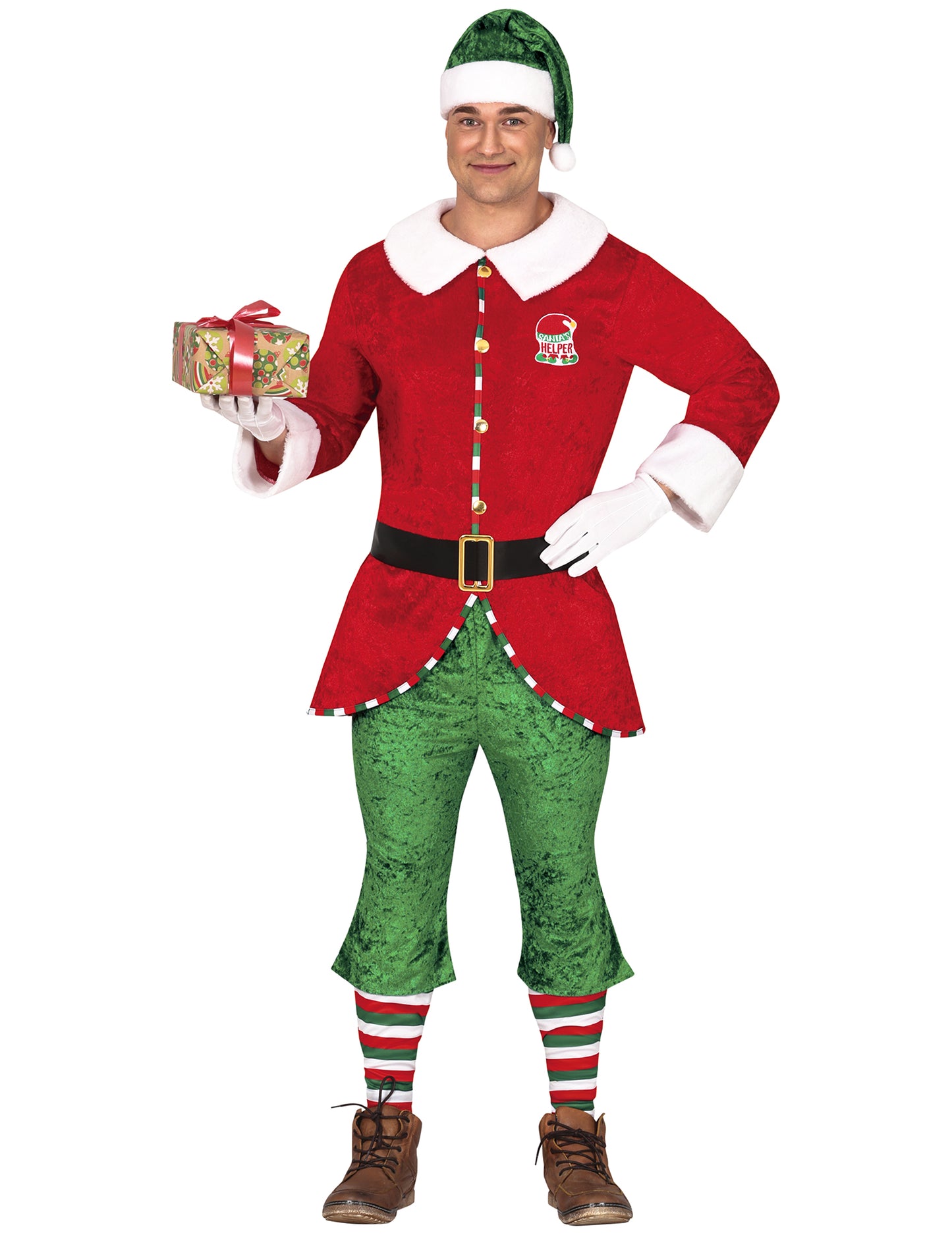 Moški božični kostum škrata