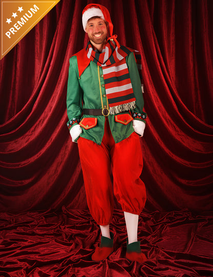 Razkošni božični škratov kostum za moške