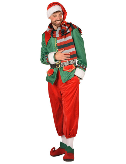 Razkošni božični škratov kostum za moške