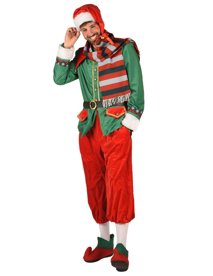 Razkošni božični škratov kostum za moške