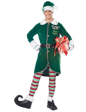 Elf kostum Božička luksuznega človeka