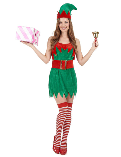 Seksi elf kostum za ženske božič