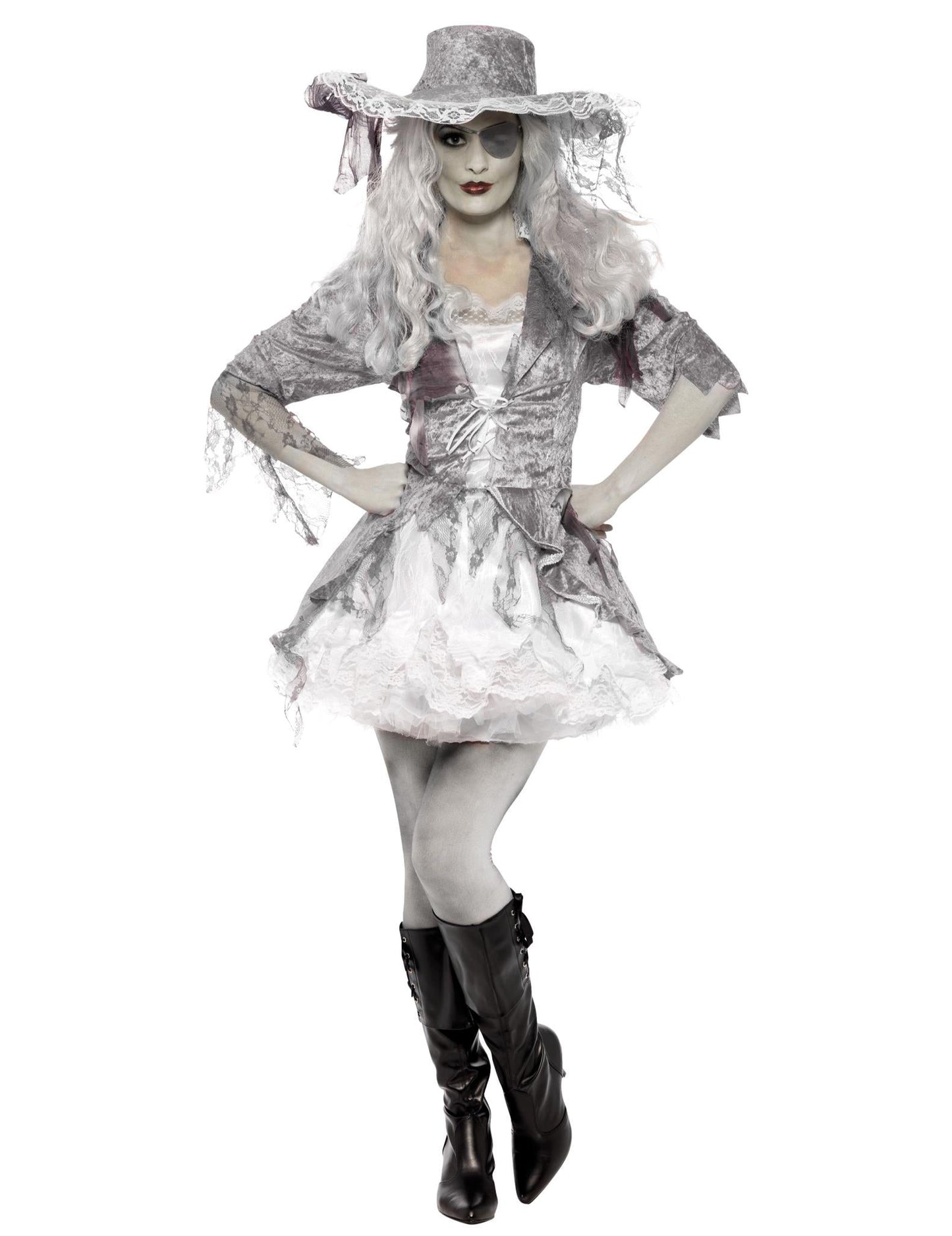Piratski gusarski kostumski kostum Woman Halloween