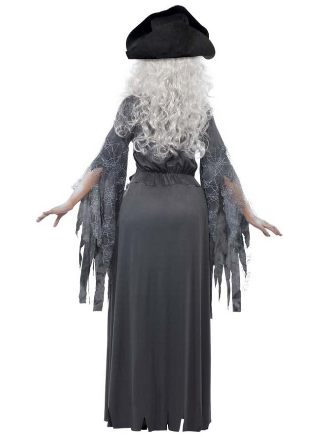 Halloween sivi gusarski duh preobleka