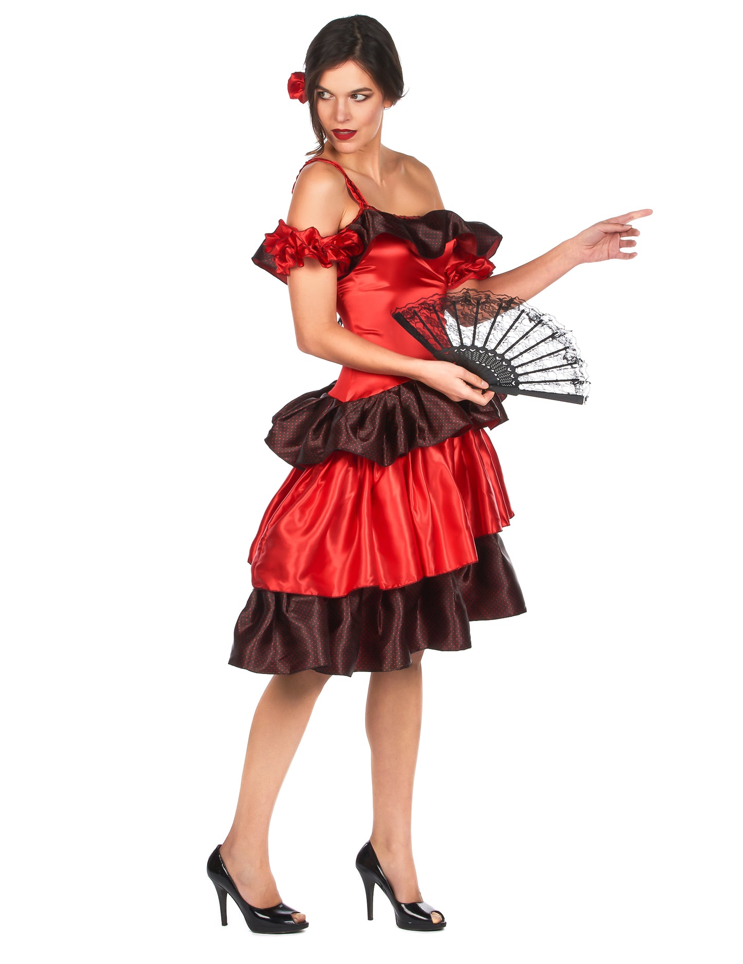 Prekrivanje žensk Flamenco