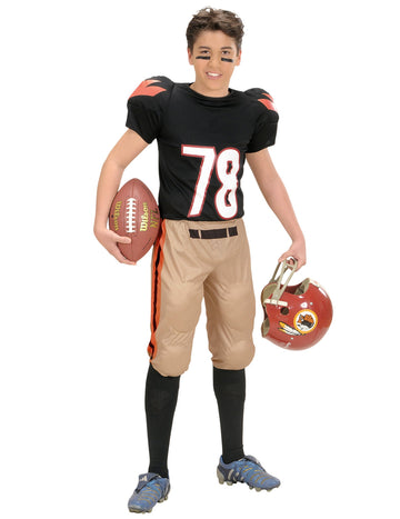 Ameriški nogometaš preobleka