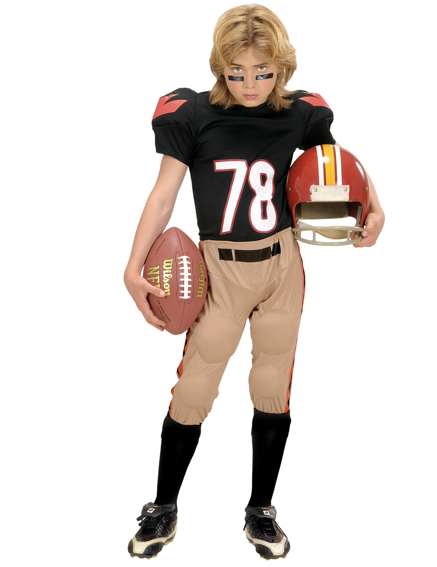 Ameriški nogometaš preobleka